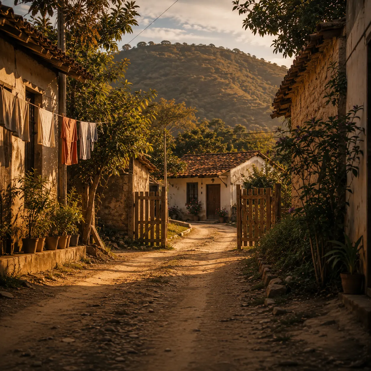 The Road Back to the Village artwork