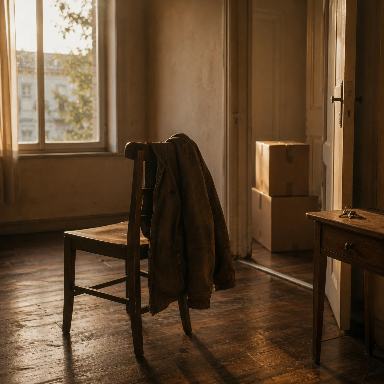 Leaving the Old Coat Behind artwork