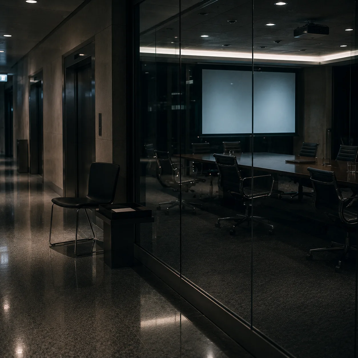 The Boardroom After the Vote artwork